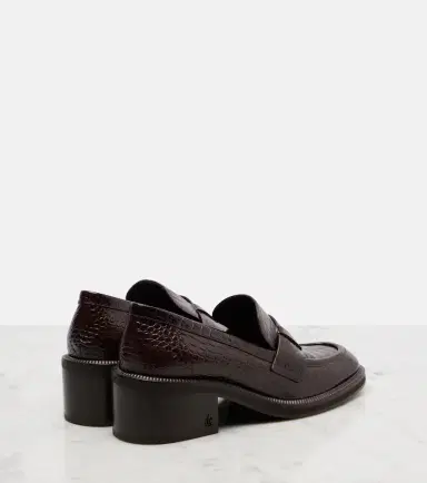 Jimmy Choo Tylor 60 croc-effect leather loafers | Thumbnail 4 Jimmy Choo Tylor 60 croc-effect leather loafers | Thumbnail 4