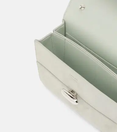 Savette Symmetry 19 Mini suede shoulder bag | Thumbnail 2 Savette Symmetry 19 Mini suede shoulder bag | Thumbnail 2