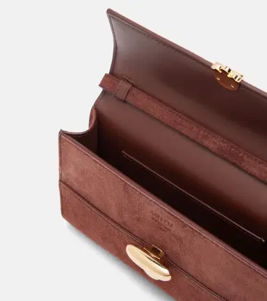 Savette Symmetry Mini suede shoulder bag | Thumbnail 3 Savette Symmetry Mini suede shoulder bag | Thumbnail 3