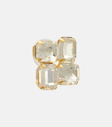 Jennifer Behr Piccolo embellished gold-plated earrings | Thumbnail 2 Jennifer Behr Piccolo embellished gold-plated earrings | Thumbnail 2