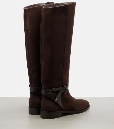 Jimmy Choo Lawton knotted suede knee-high boots | Thumbnail 3 Jimmy Choo Lawton knotted suede knee-high boots | Thumbnail 3