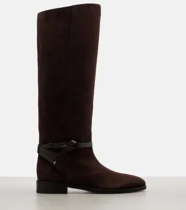 Jimmy Choo Lawton knotted suede knee-high boots | Thumbnail 4 Jimmy Choo Lawton knotted suede knee-high boots | Thumbnail 4