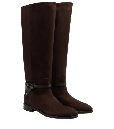 Jimmy Choo Lawton knotted suede knee-high boots | Thumbnail 1 Jimmy Choo Lawton knotted suede knee-high boots | Thumbnail 1