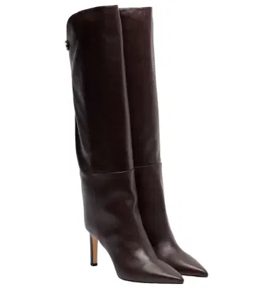 Jimmy Choo Alizze 85 leather knee-high boots | Thumbnail 1 Jimmy Choo Alizze 85 leather knee-high boots | Thumbnail 1