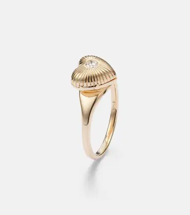Persée Persée 9kt gold ring with diamond | Thumbnail 3 Persée Persée 9kt gold ring with diamond | Thumbnail 3