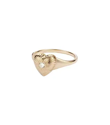 Persée Persée 9kt gold ring with diamond | Thumbnail 1 Persée Persée 9kt gold ring with diamond | Thumbnail 1