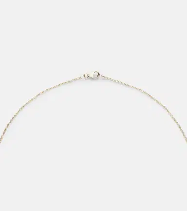 Persée Persée 9kt gold locket necklace with diamonds | Thumbnail 3 Persée Persée 9kt gold locket necklace with diamonds | Thumbnail 3