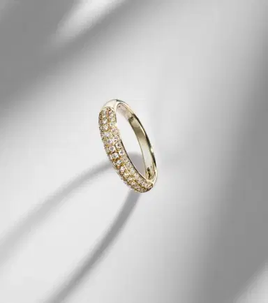 Persée Persée 18kt gold ring with diamonds | Thumbnail 5 Persée Persée 18kt gold ring with diamonds | Thumbnail 5