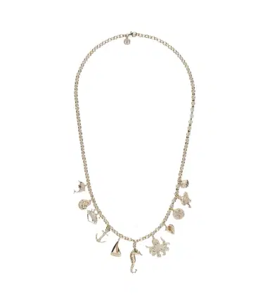 Sydney Evan 14kt gold charm necklace with diamonds | Thumbnail 1 Sydney Evan 14kt gold charm necklace with diamonds | Thumbnail 1