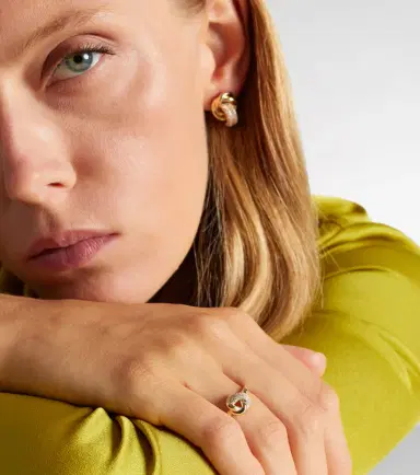 STONE AND STRAND 14kt gold ring with diamonds | Thumbnail 4 STONE AND STRAND 14kt gold ring with diamonds | Thumbnail 4