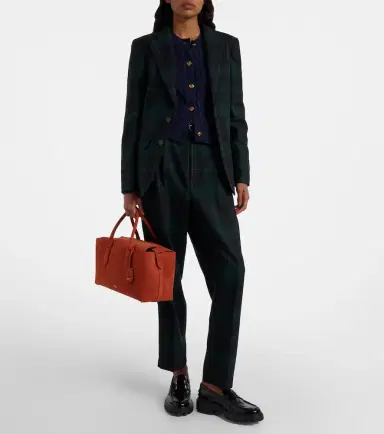 Polo Ralph Lauren Bellport Medium suede tote bag | Thumbnail 5 Polo Ralph Lauren Bellport Medium suede tote bag | Thumbnail 5