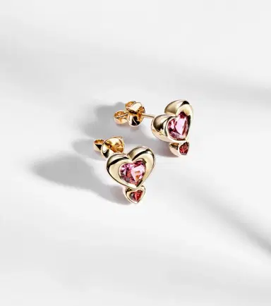 Roxanne First 14kt gold single earring with tourmaline and garnet | Thumbnail 5 Roxanne First 14kt gold single earring with tourmaline and garnet | Thumbnail 5