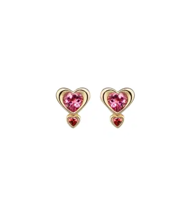 Roxanne First 14kt gold single earring with tourmaline and garnet | Thumbnail 1 Roxanne First 14kt gold single earring with tourmaline and garnet | Thumbnail 1