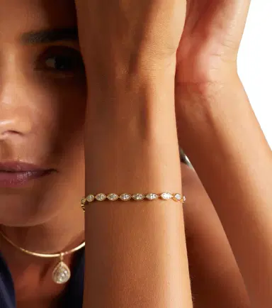 Shay Jewelry 18kt gold tennis bracelet with diamonds | Thumbnail 5 Shay Jewelry 18kt gold tennis bracelet with diamonds | Thumbnail 5
