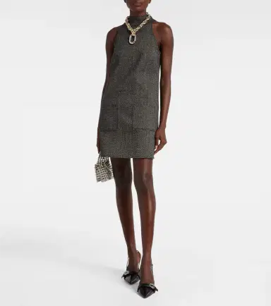 Courreges Courrèges Heritage wool minidress | Thumbnail 2 Courreges Courrèges Heritage wool minidress | Thumbnail 2
