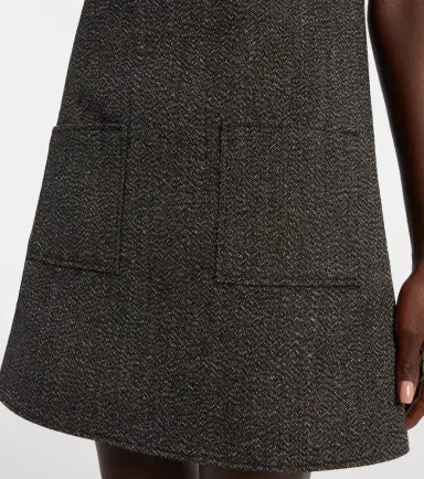 Courreges Courrèges Heritage wool minidress | Thumbnail 5 Courreges Courrèges Heritage wool minidress | Thumbnail 5