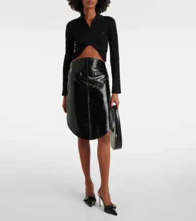 Courreges Courrèges Asymmetric midi skirt | Thumbnail 2 Courreges Courrèges Asymmetric midi skirt | Thumbnail 2