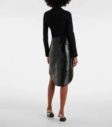 Courreges Courrèges Asymmetric midi skirt | Thumbnail 3 Courreges Courrèges Asymmetric midi skirt | Thumbnail 3