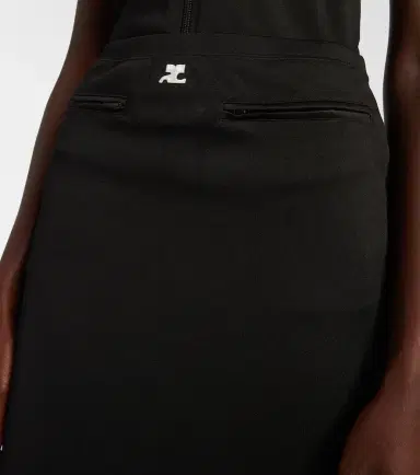 Courrèges Courrèges Interlock Tracksuit midi skirt | Thumbnail 3 Courrèges Courrèges Interlock Tracksuit midi skirt | Thumbnail 3