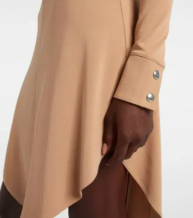 Courreges Courrèges Biker crêpe jersey minidress | Thumbnail 2 Courreges Courrèges Biker crêpe jersey minidress | Thumbnail 2