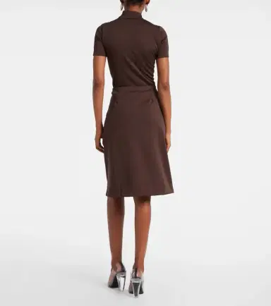 Courreges Courrèges Interlock Tracksuit midi skirt | Thumbnail 5 Courreges Courrèges Interlock Tracksuit midi skirt | Thumbnail 5