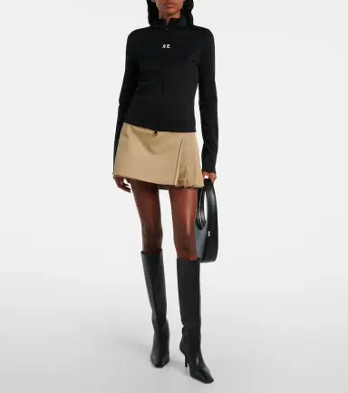 Courrèges Courrèges Interlock jersey track jacket | Thumbnail 2 Courrèges Courrèges Interlock jersey track jacket | Thumbnail 2