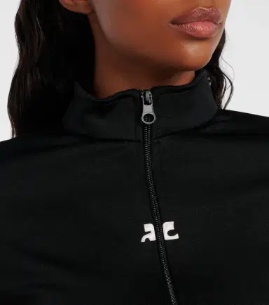 Courrèges Courrèges Interlock jersey track jacket | Thumbnail 5 Courrèges Courrèges Interlock jersey track jacket | Thumbnail 5