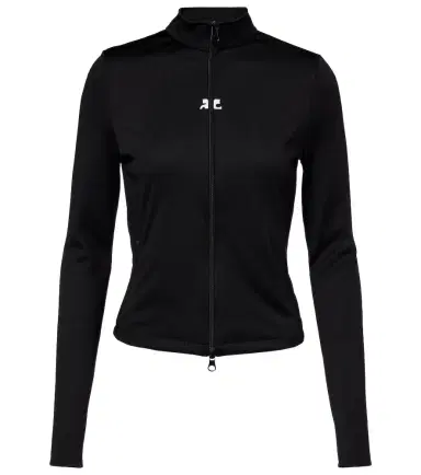 Courrèges Courrèges Interlock jersey track jacket | Thumbnail 1 Courrèges Courrèges Interlock jersey track jacket | Thumbnail 1