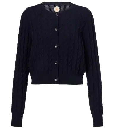 Jardin des Orangers Cable-knit wool and cashmere cardigan | Thumbnail 1 Jardin des Orangers Cable-knit wool and cashmere cardigan | Thumbnail 1