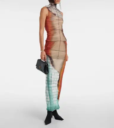 Jean Paul Gaultier Fire tulle top | Thumbnail 3 Jean Paul Gaultier Fire tulle top | Thumbnail 3