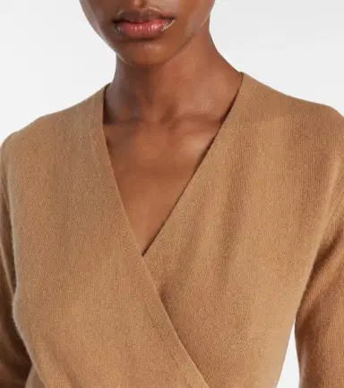 Jardin des Orangers Wool and cashmere wrap dress | Thumbnail 3 Jardin des Orangers Wool and cashmere wrap dress | Thumbnail 3