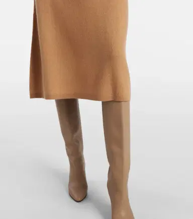 Jardin des Orangers Wool and cashmere wrap dress | Thumbnail 4 Jardin des Orangers Wool and cashmere wrap dress | Thumbnail 4