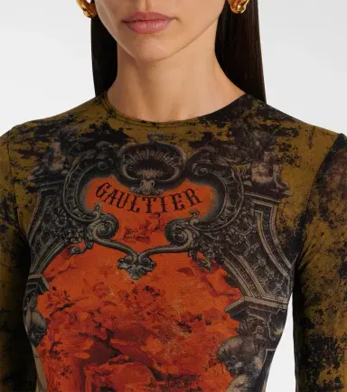 Jean Paul Gaultier Médallion printed mesh catsuit | Thumbnail 5 Jean Paul Gaultier Médallion printed mesh catsuit | Thumbnail 5