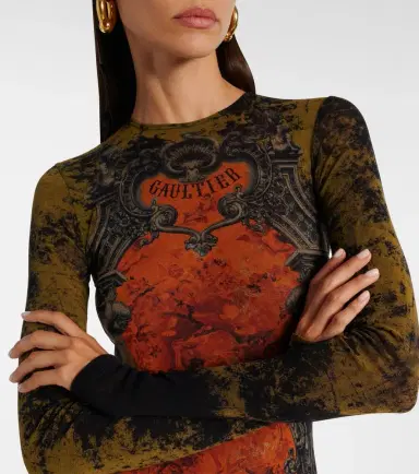 Jean Paul Gaultier Médallion printed mesh catsuit | Thumbnail 6 Jean Paul Gaultier Médallion printed mesh catsuit | Thumbnail 6