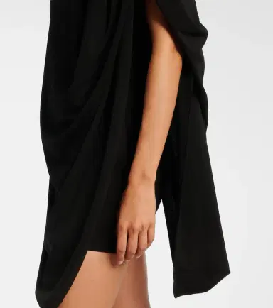 Jean Paul Gaultier Draped embellished jersey minidress | Thumbnail 2 Jean Paul Gaultier Draped embellished jersey minidress | Thumbnail 2