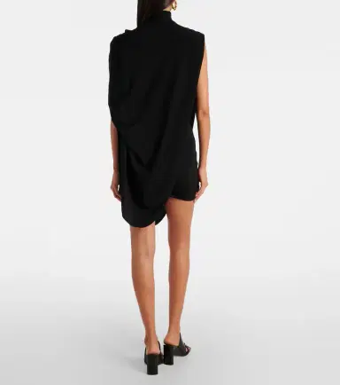 Jean Paul Gaultier Draped embellished jersey minidress | Thumbnail 5 Jean Paul Gaultier Draped embellished jersey minidress | Thumbnail 5