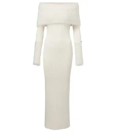 Jean Paul Gaultier Ribbed-knit maxi dress | Thumbnail 1 Jean Paul Gaultier Ribbed-knit maxi dress | Thumbnail 1