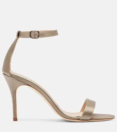 Manolo Blahnik Chaos satin sandals | Thumbnail 4 Manolo Blahnik Chaos satin sandals | Thumbnail 4