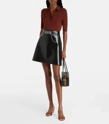 Manolo Blahnik Piruabar gathered leather mules | Thumbnail 5 Manolo Blahnik Piruabar gathered leather mules | Thumbnail 5