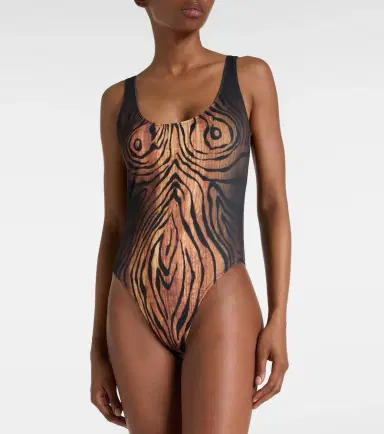 Jean Paul Gaultier Trompe l'oeil swimsuit | Thumbnail 5 Jean Paul Gaultier Trompe l'oeil swimsuit | Thumbnail 5