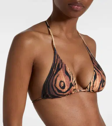 Jean Paul Gaultier Trompe l'oeil bikini top | Thumbnail 4 Jean Paul Gaultier Trompe l'oeil bikini top | Thumbnail 4