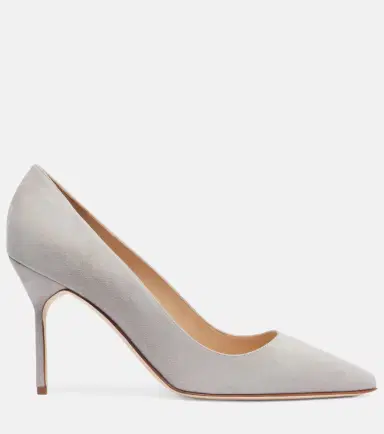 Manolo Blahnik BB 90 suede pumps | Thumbnail 2 Manolo Blahnik BB 90 suede pumps | Thumbnail 2