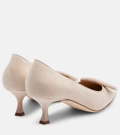 Manolo Blahnik Maysale 50 suede pumps | Thumbnail 2 Manolo Blahnik Maysale 50 suede pumps | Thumbnail 2