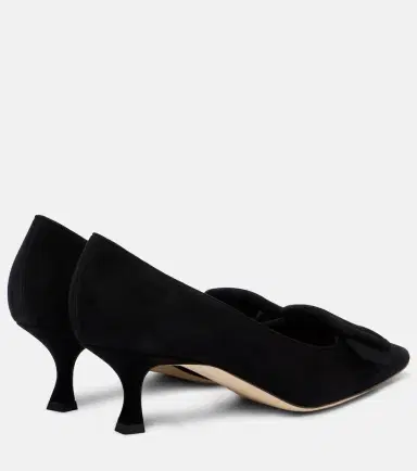 Manolo Blahnik Maysalepump 50 suede pumps | Thumbnail 3 Manolo Blahnik Maysalepump 50 suede pumps | Thumbnail 3