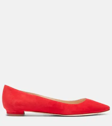 Manolo Blahnik BB suede ballet flats | Thumbnail 2 Manolo Blahnik BB suede ballet flats | Thumbnail 2