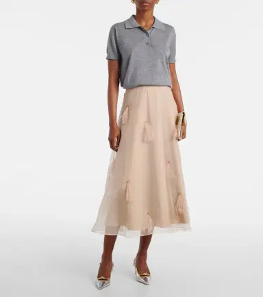 Dorothee Schumacher Sheer Volumes silk organza midi skirt | Thumbnail 2 Dorothee Schumacher Sheer Volumes silk organza midi skirt | Thumbnail 2