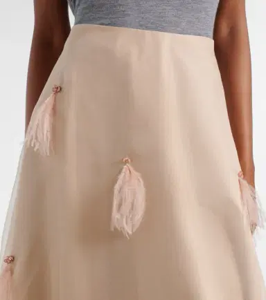 Dorothee Schumacher Sheer Volumes silk organza midi skirt | Thumbnail 4 Dorothee Schumacher Sheer Volumes silk organza midi skirt | Thumbnail 4
