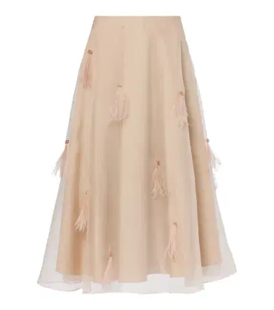 Dorothee Schumacher Sheer Volumes silk organza midi skirt | Thumbnail 1 Dorothee Schumacher Sheer Volumes silk organza midi skirt | Thumbnail 1