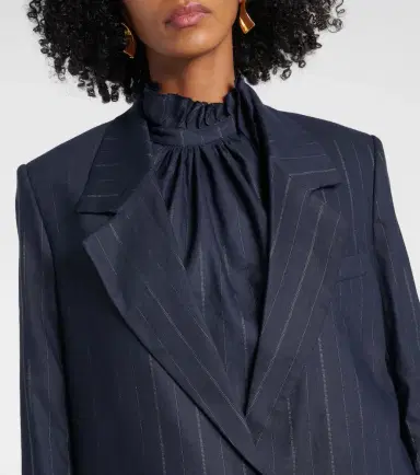 Dorothee Schumacher Modern Sophistication linen-blend blazer | Thumbnail 4 Dorothee Schumacher Modern Sophistication linen-blend blazer | Thumbnail 4