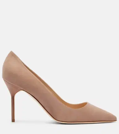 Manolo Blahnik BB 90 suede pumps | Thumbnail 4 Manolo Blahnik BB 90 suede pumps | Thumbnail 4